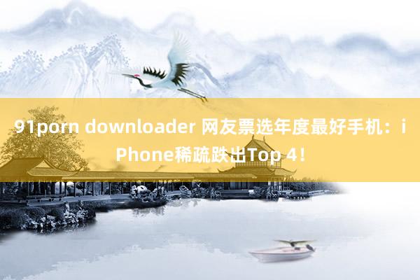 91porn downloader 网友票选年度最好手机：iPhone稀疏跌出Top 4！